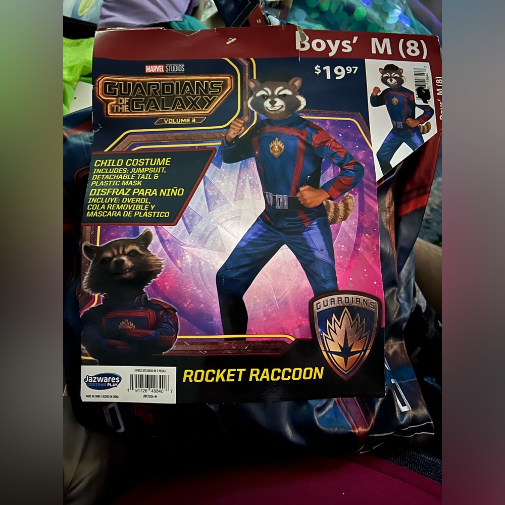 Rocket Guardians of the Galaxy Costume!